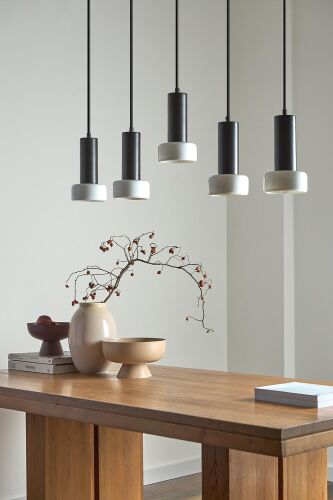 Светильник подвесной каскадный fungus, D15х25 см, 5 плафонов, бе 5