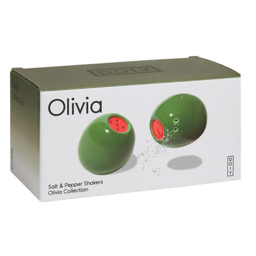 Набор из солонки и перечницы olivia 6