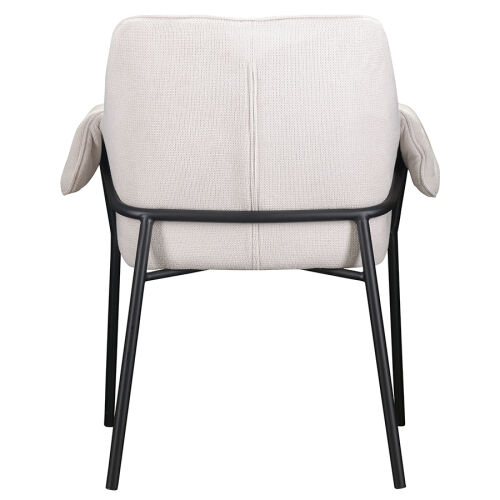 Стул aline, шенилл, молочный 7