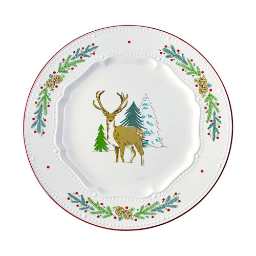 Набор из четырех тарелок nordic winter из коллекции new year ess 1