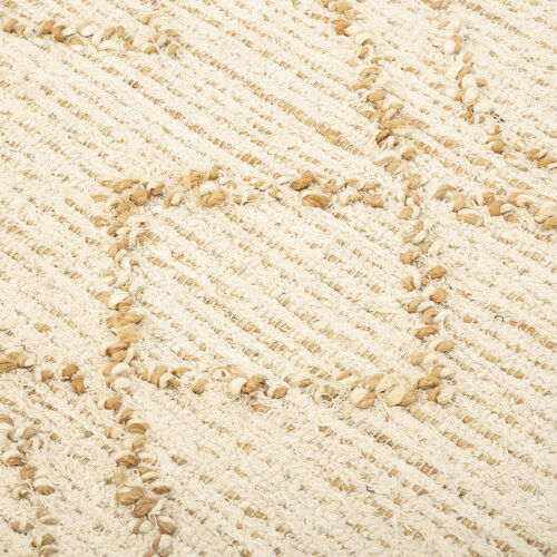 Ковер из джута и переработанного хлопка kolkata из коллекции eth 6