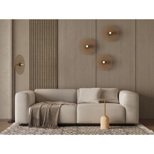 Столик кофейный gryd, D40 см, золотистый 2