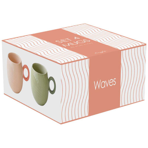 Набор кружек waves, 350 мл, 4 шт. 2