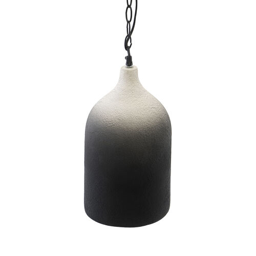 Светильник подвесной sustainable collection, D22х39 см, черный/б 3