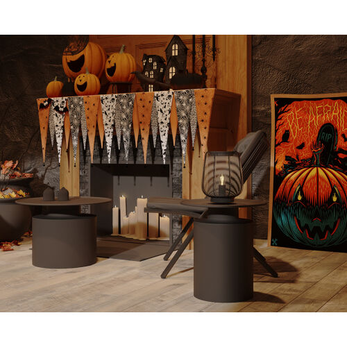 Лампа настольная vinger, D22х26 см, черная 2