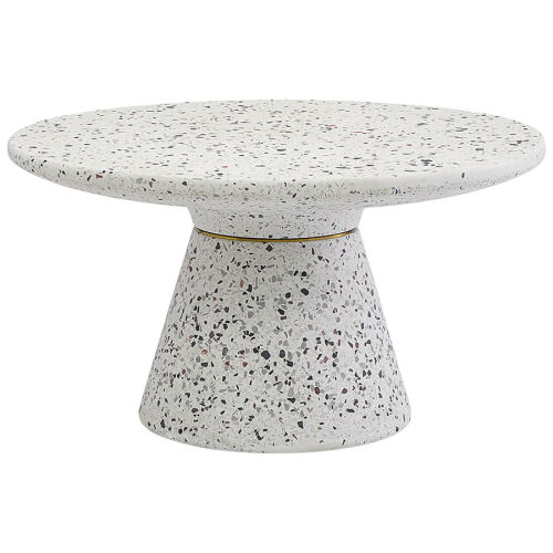 Столик журнальный bayn, D60 см, белый 1