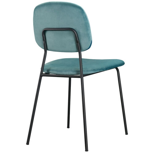 Стул tilla, велюр, темно-бирюзовый 3