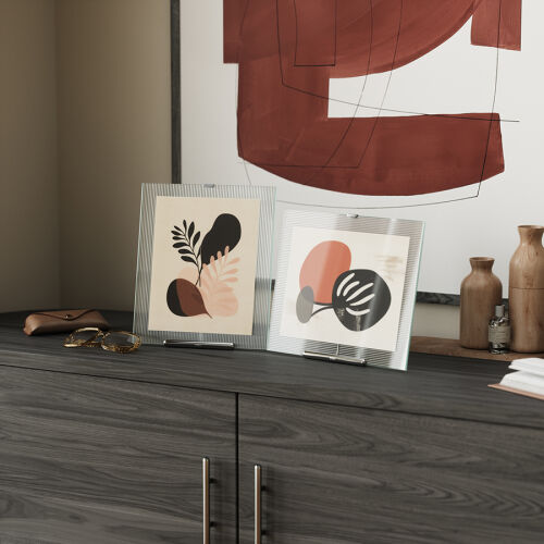 Фоторамка flute, 26х30 см, хром 2