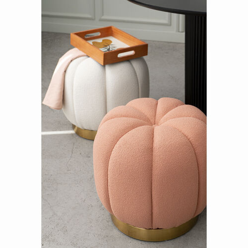 Пуф swend, персиковый 3