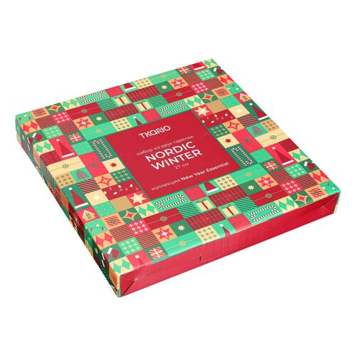 Набор из двух тарелок nordic winter из коллекции new year essent 7