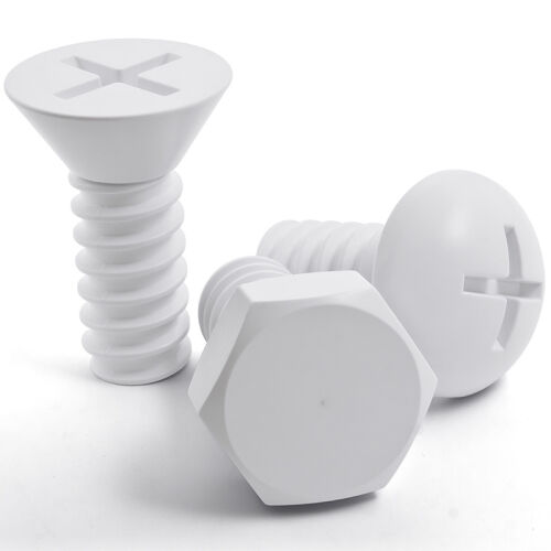 Набор вешалок screw, белые, 3 шт. 1