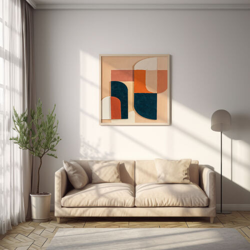 Панно декоративное с эффектом 3d pop art, 60х60 см 2 Панно декоративное с эффектом 3d pop art, 60х60 см 2