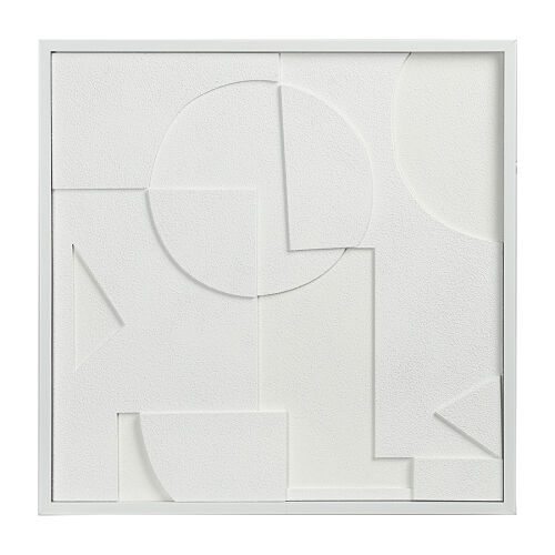 Панно декоративное с эффектом 3d minimalism, с белой рамой, 60х6 1