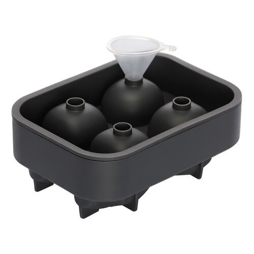 Форма для льда ice skull, графит 5