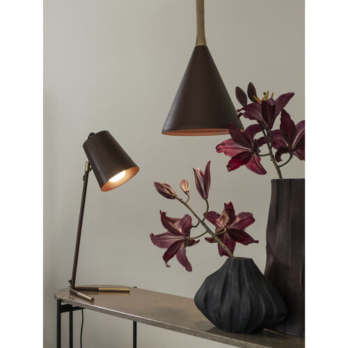 Лампа настольная byokko, D20х47 см, сливовая 2