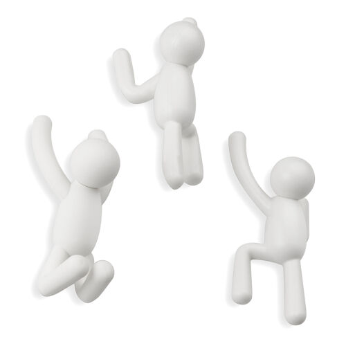 Набор крючков buddy, белый, 3 шт. 3 Набор крючков buddy, белый, 3 шт. 3