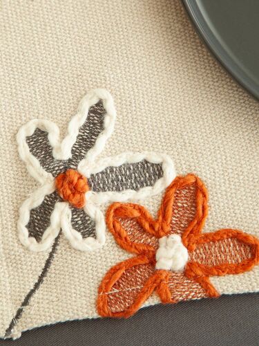 Салфетка под приборы stone flowers из коллекции ethnic, 33х48 см 5 Салфетка под приборы stone flowers из коллекции ethnic, 33х48 см 5