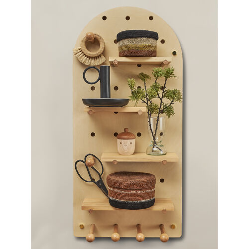 Пегборд shely, 38х80 см, светлое дерево 3