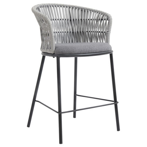 Стул полубарный haugen, темно-серый/светло-серый 2