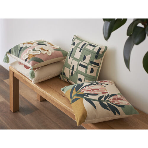 Подушка декоративная garden flower из коллекции ethnic, 45х45 см 4 Подушка декоративная garden flower из коллекции ethnic, 45х45 см 4