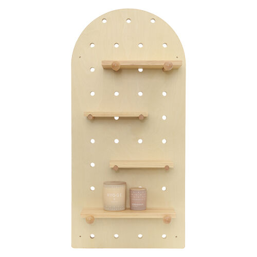 Пегборд shely, 38х80 см, светлое дерево 5