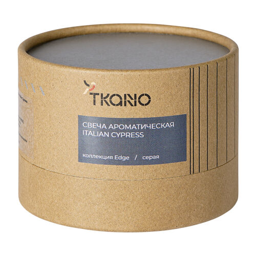 Свеча ароматическая italian cypress из коллекции edge, серый, 30 6 Свеча ароматическая italian cypress из коллекции edge, серый, 30 6