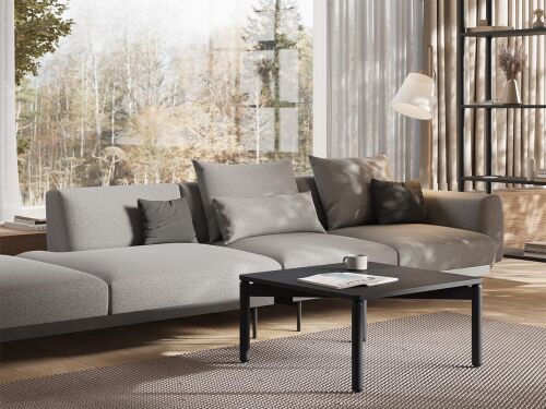 Столик кофейный saga, 60х60 см, синий 1