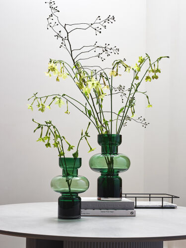 Ваза florum, 25 см, изумрудная 2
