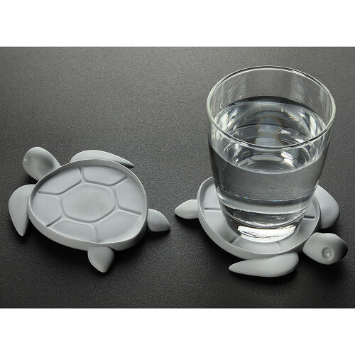Подставка под стаканы save turtle, серая 2 Подставка под стаканы save turtle, серая 2