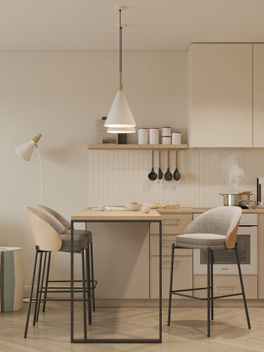 Светильник подвесной mango kart, D25х42 см, бежевый 5