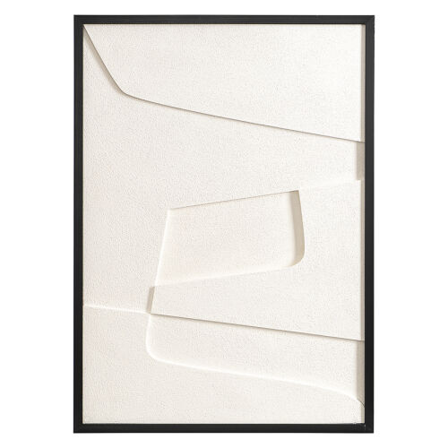 Панно декоративное с эффектом 3d minimalism, с черной рамой, 50х 1