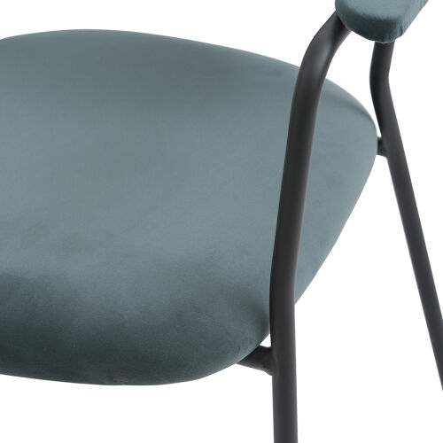 Стул eirill, велюр, зеленый 7