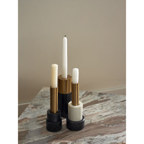 Подсвечник aryl, 15 см, белый/черный 1