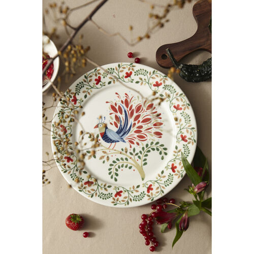 Тарелка fantail bird из коллекции birds of paradise, D28 см 3 Тарелка fantail bird из коллекции birds of paradise, D28 см 3