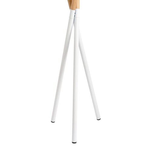 Вешалка напольная amundsen, 172 см, белая/натуральное дерево 6