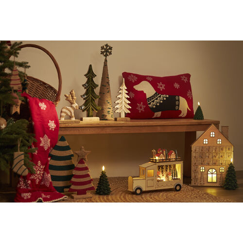 Декор новогодний с подсветкой festive truck из коллекции new yea 3 Декор новогодний с подсветкой festive truck из коллекции new yea 3