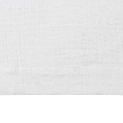 Штора из муслина с декором цвета карри из коллекции essential, 1 5