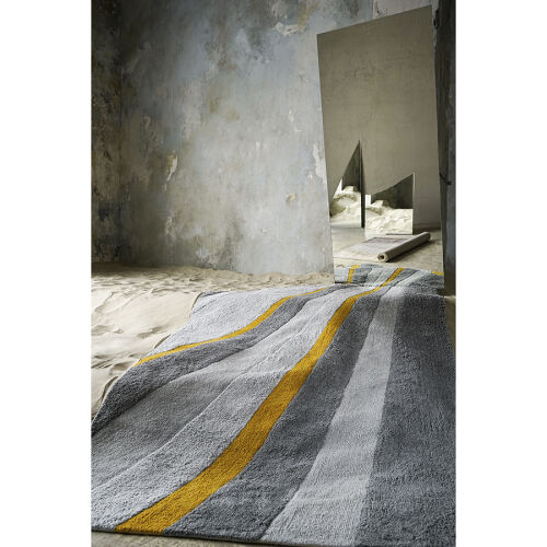 Ковер из хлопка с рисунком tulip field из коллекции terra, 160х2 6