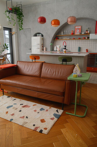 Ковер из хлопка terrazzo poetry из коллекции ethnic 2