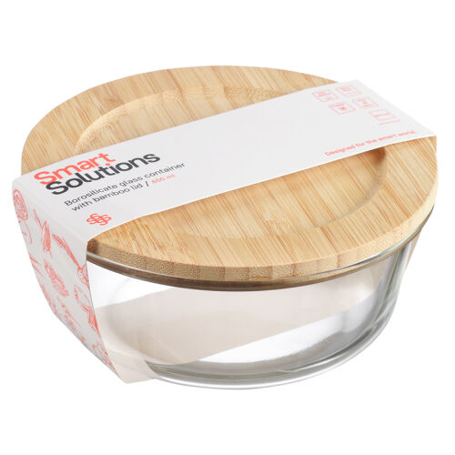 Контейнер для запекания и хранения eco store с крышкой из бамбук 6