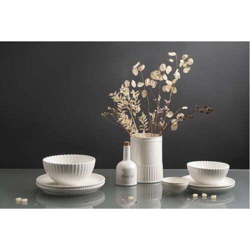 Набор из двух тарелок белого цвета из коллекции kitchen spirit,  5