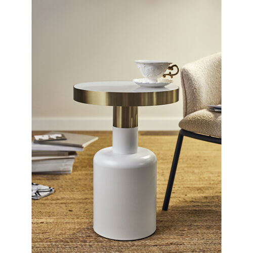 Столик журнальный froud, D35 см, белый 1