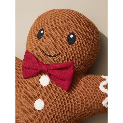 Подушка вязаная classy gingerbread из коллекции new year essenti 3