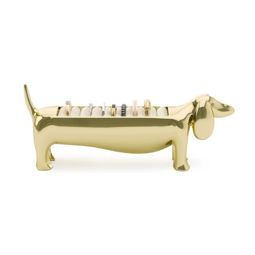 Держатель для колец dachsie, латунь 3