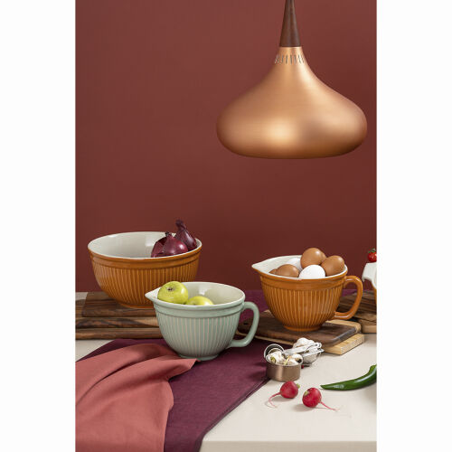 Миска soft ripples, 3 л, красная 1