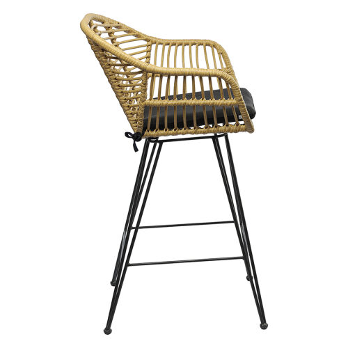 Стул полубарный vetle bent, ротанг 2