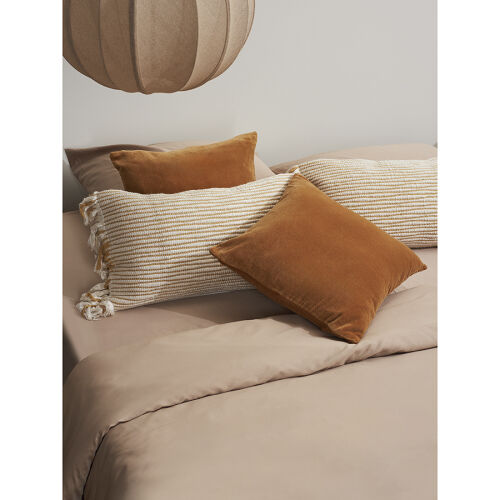 Чехол на подушку горчичного цвета clouds из коллекции ethnic, 35 3