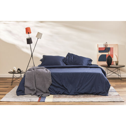 Плед из шерсти мериноса серого цвета из коллекции essential, 130 3