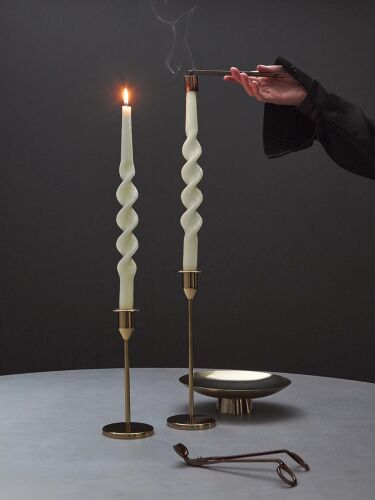 Набор аксессуаров для свечей дымчато-коричневого цвета из коллек 1