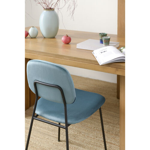 Стул tilla, велюр, темно-бирюзовый 3